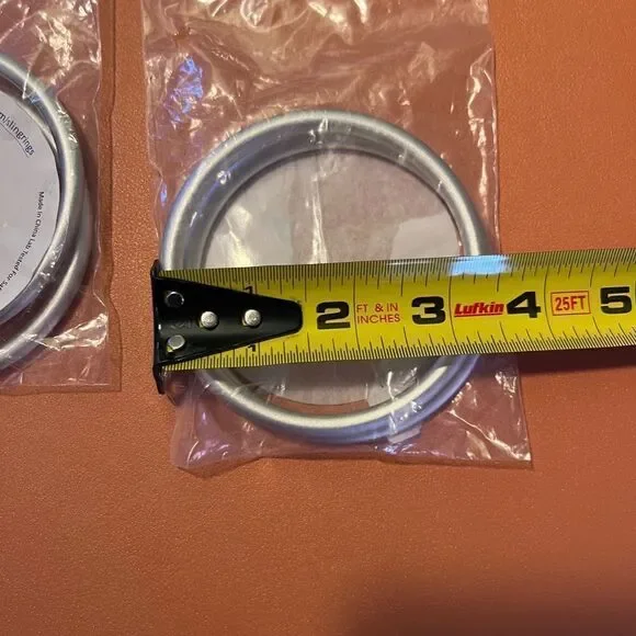 NWT Cutie Carry Sling Ring 3-Inch Dia Infant Mom Aluminum Wrap Sling NEW 4pieces - Picture 4 of 10